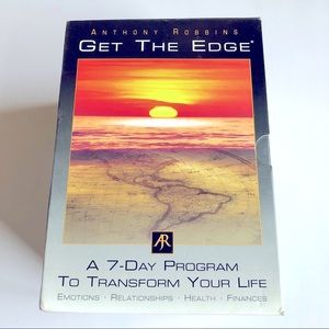 GET THE EDGE, 7-Day Program To Transform Your Life Audio CD Set Anthony Robbins